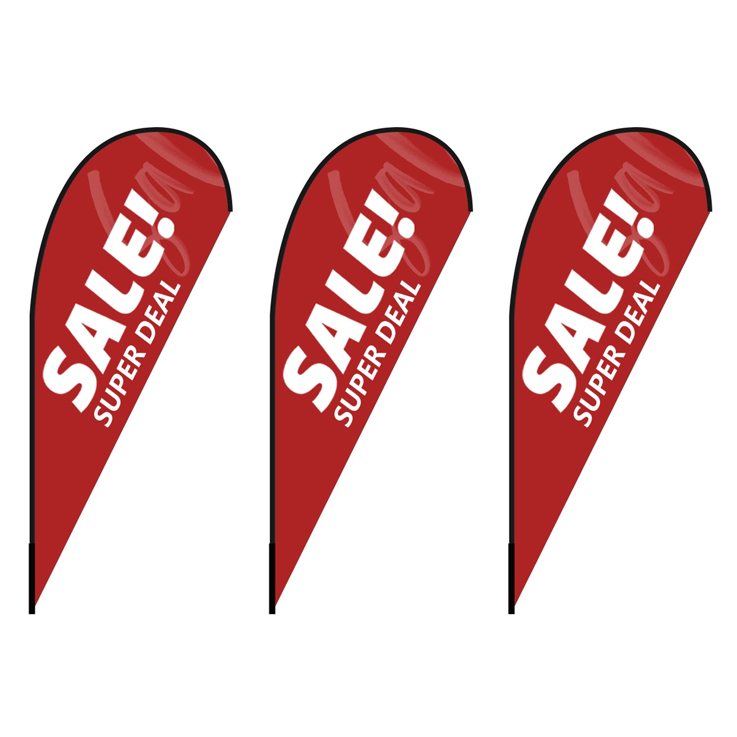 ABCCANOPY Custom Teardrop Flag Advertising 8FT/10FT/12FT