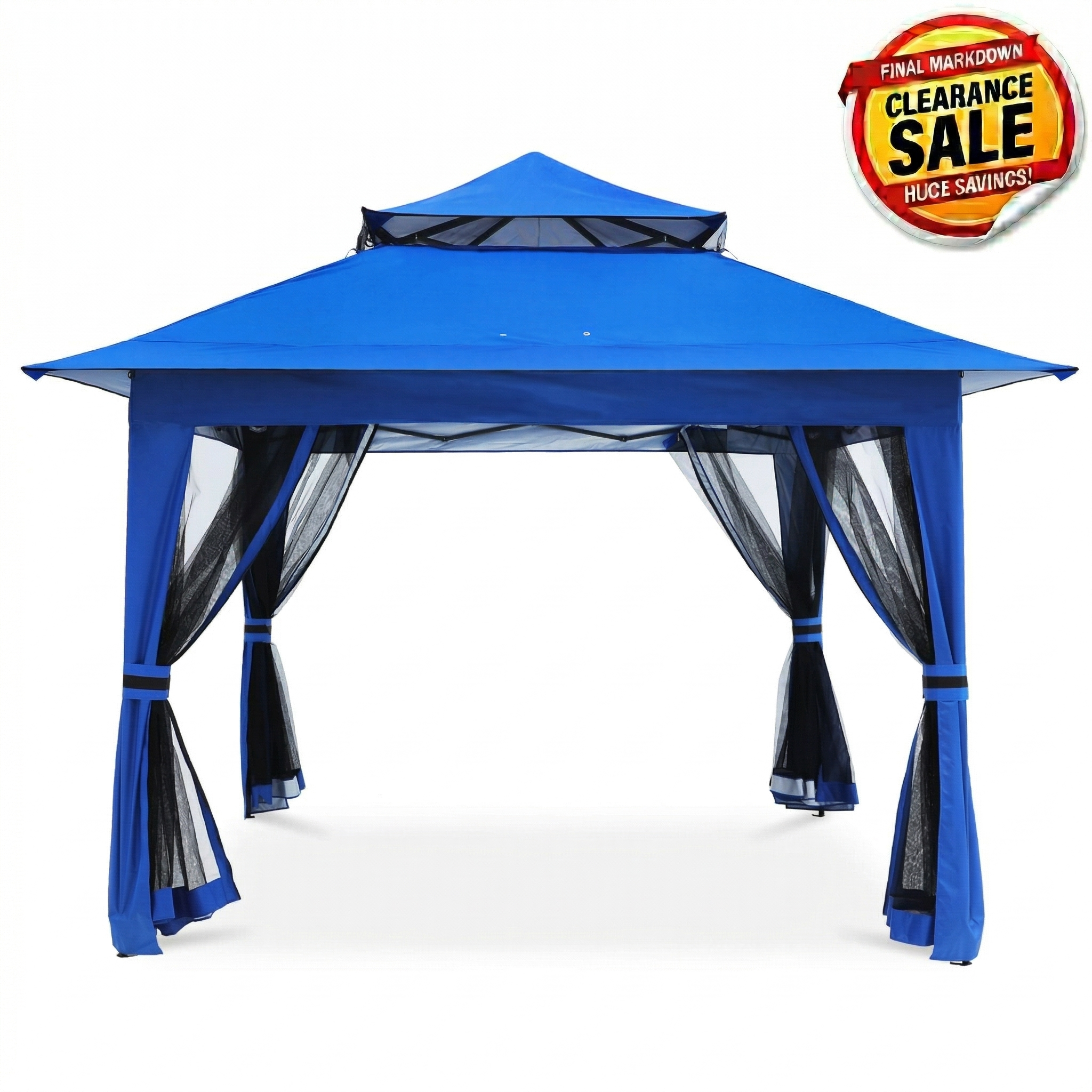 ABCCANOPY Outdoor Patio Gazebo with Mosquito Netting 13x13