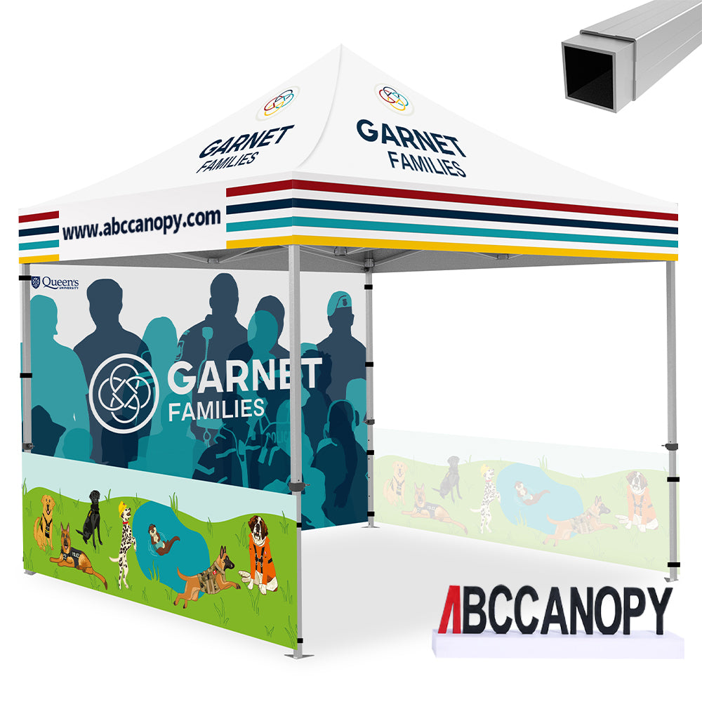 ABCCANOPY 10x10 S1/S2/S3 Professional Super Duty Aluminum Custom Canopy Tent