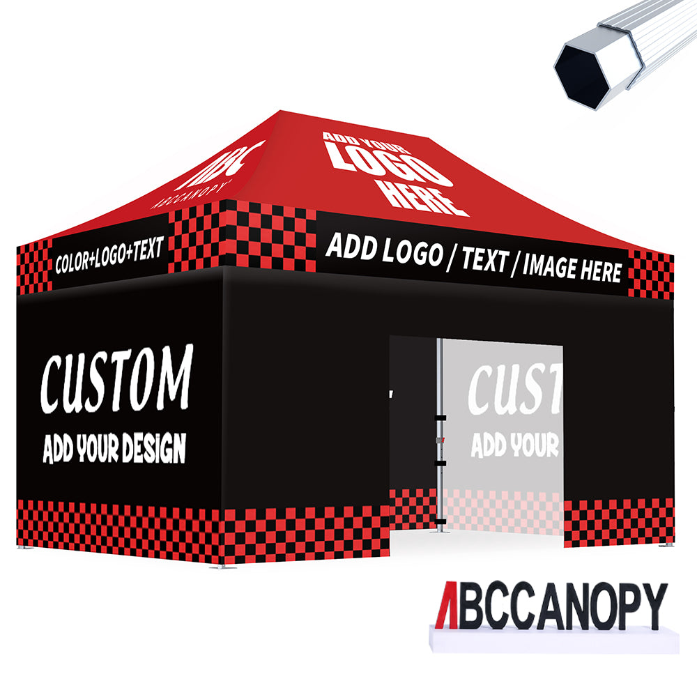 S3 BenchMark Brio™ Fort Custom Aluminum Canopy 10x10, 10x15, 10x20