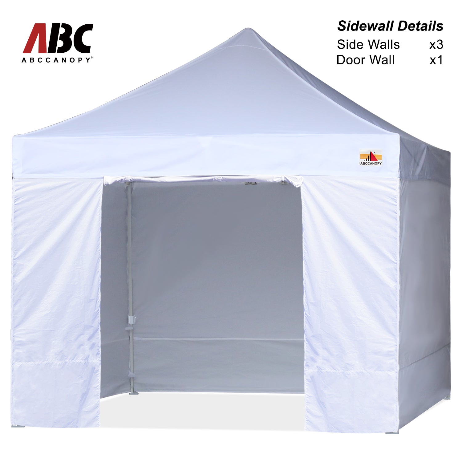 ABCCANOPY S2 Premium Heavy Duty Canopy Tent with Sidewalls - 10x10, 10x15, 10x20