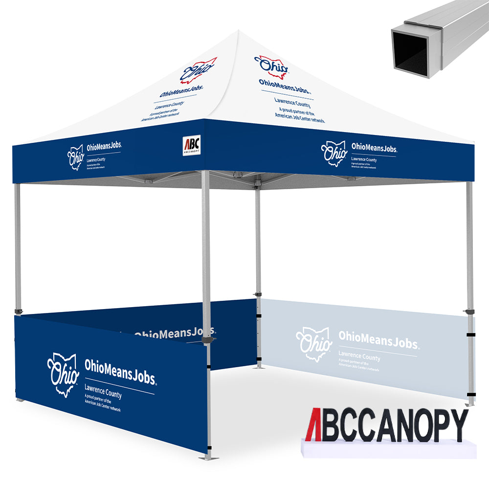 ABCCANOPY 10x10 S1/S2/S3 Professional Super Duty Aluminum Custom Canopy Tent