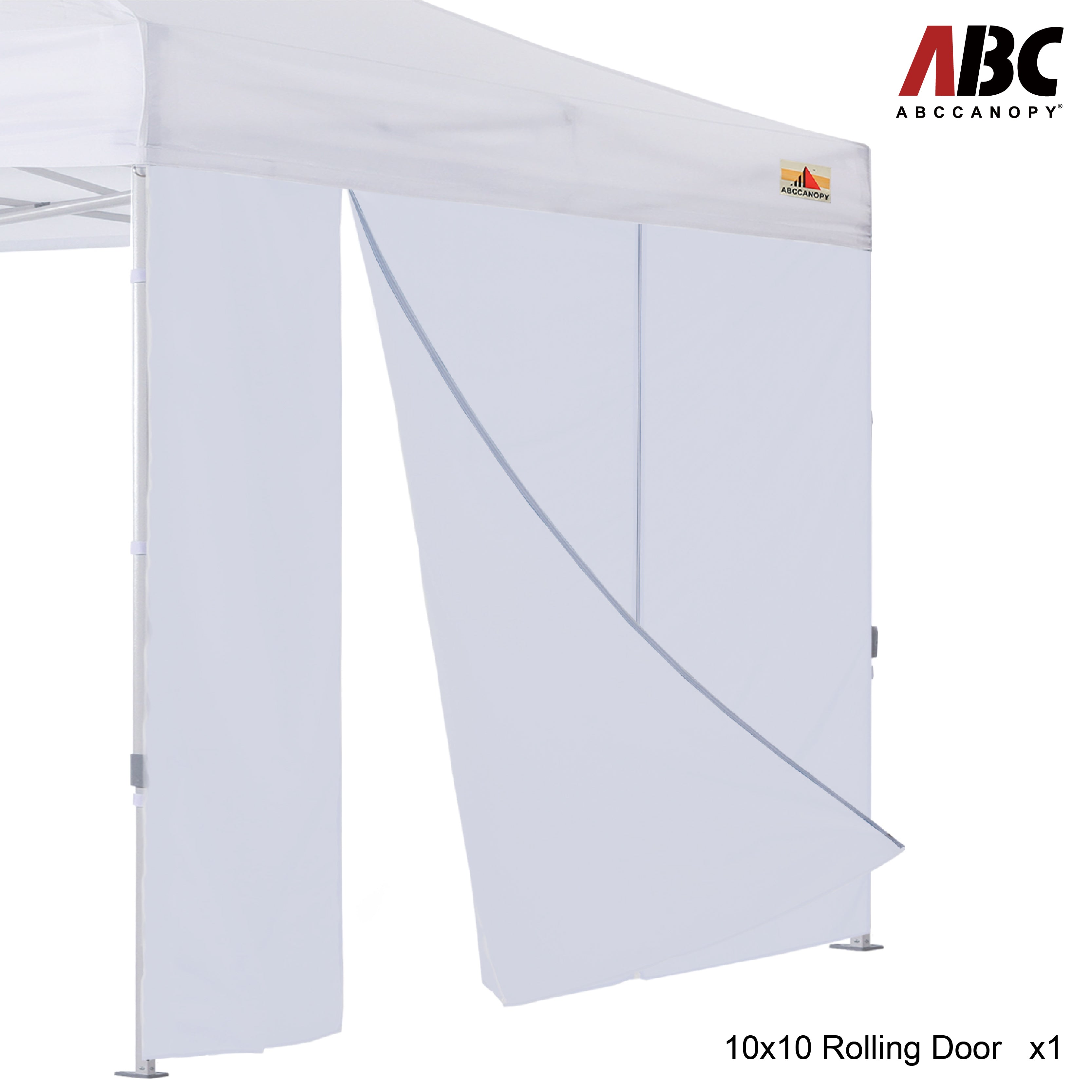 ABCCANOPY Canopy Rolling Door with Zipper 8x8/10x10/10x15 (1pc)