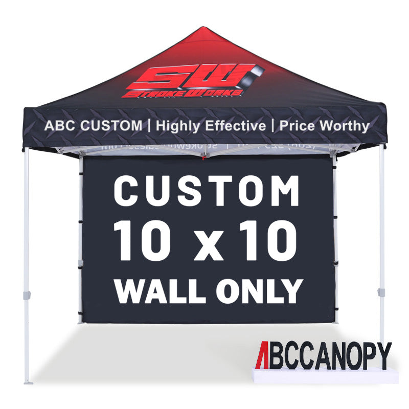 Custom Sidewall only 8x8/10x10/10x15/10x20 for Canopy(1pc)