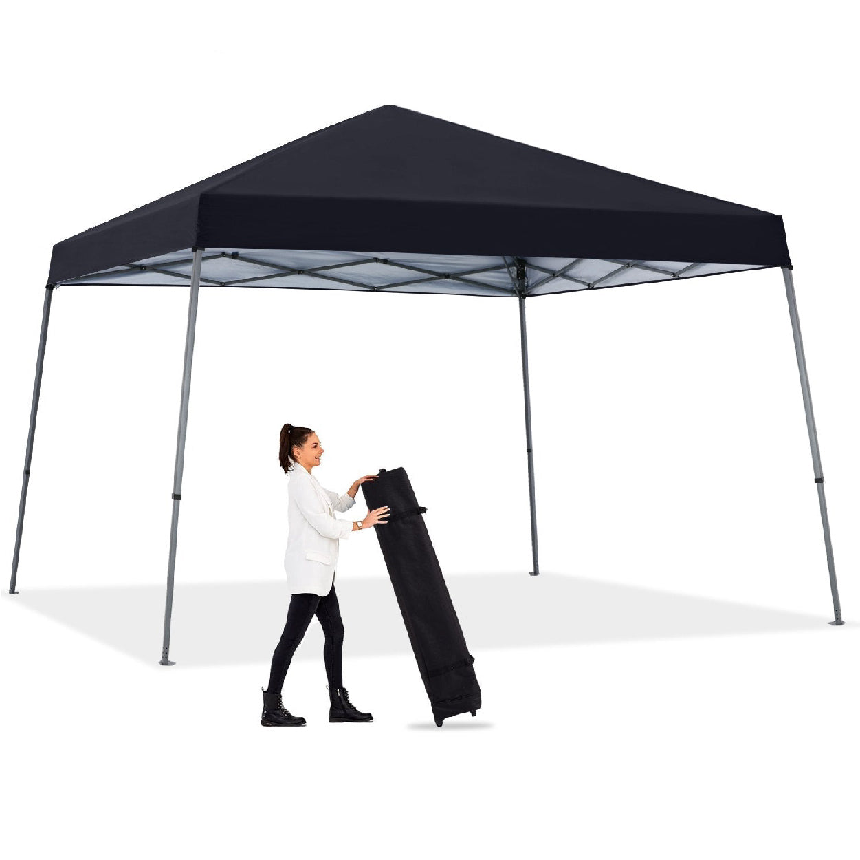 ABCCANOPY Knoll Shade™ Outdoor Stable Black Canopy Tent 10x10