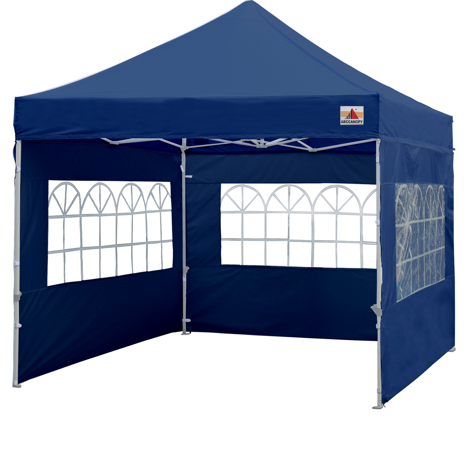 ABCCANOPY Pop Up Church Canopy Tent with Window Sidewalls (S1 Commercial) - 8x8, 10x10, 10x15, 10x20