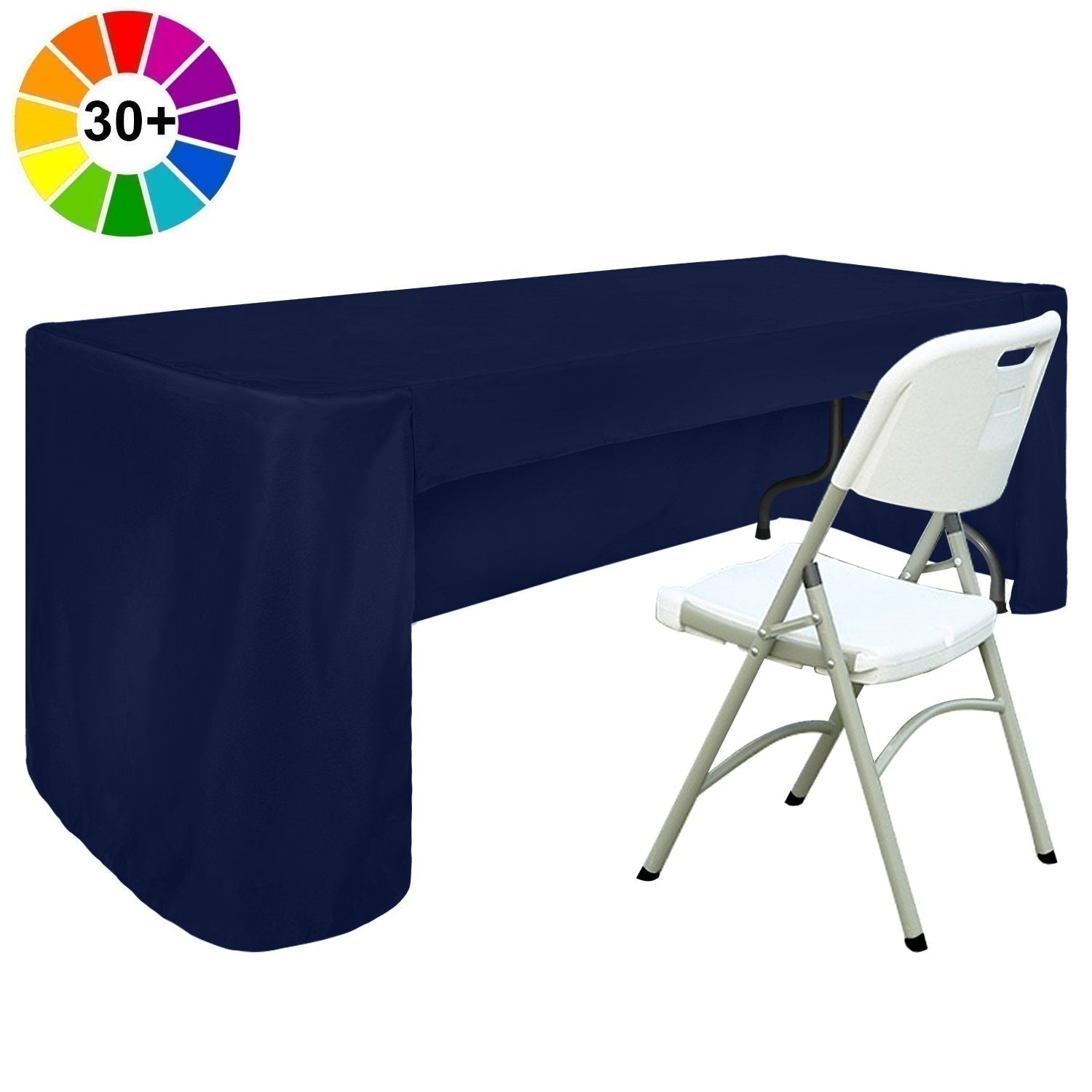 6 FT Rectangle Dinner Tablecloth Table Cover for Rectangular Table - ABC-CANOPY