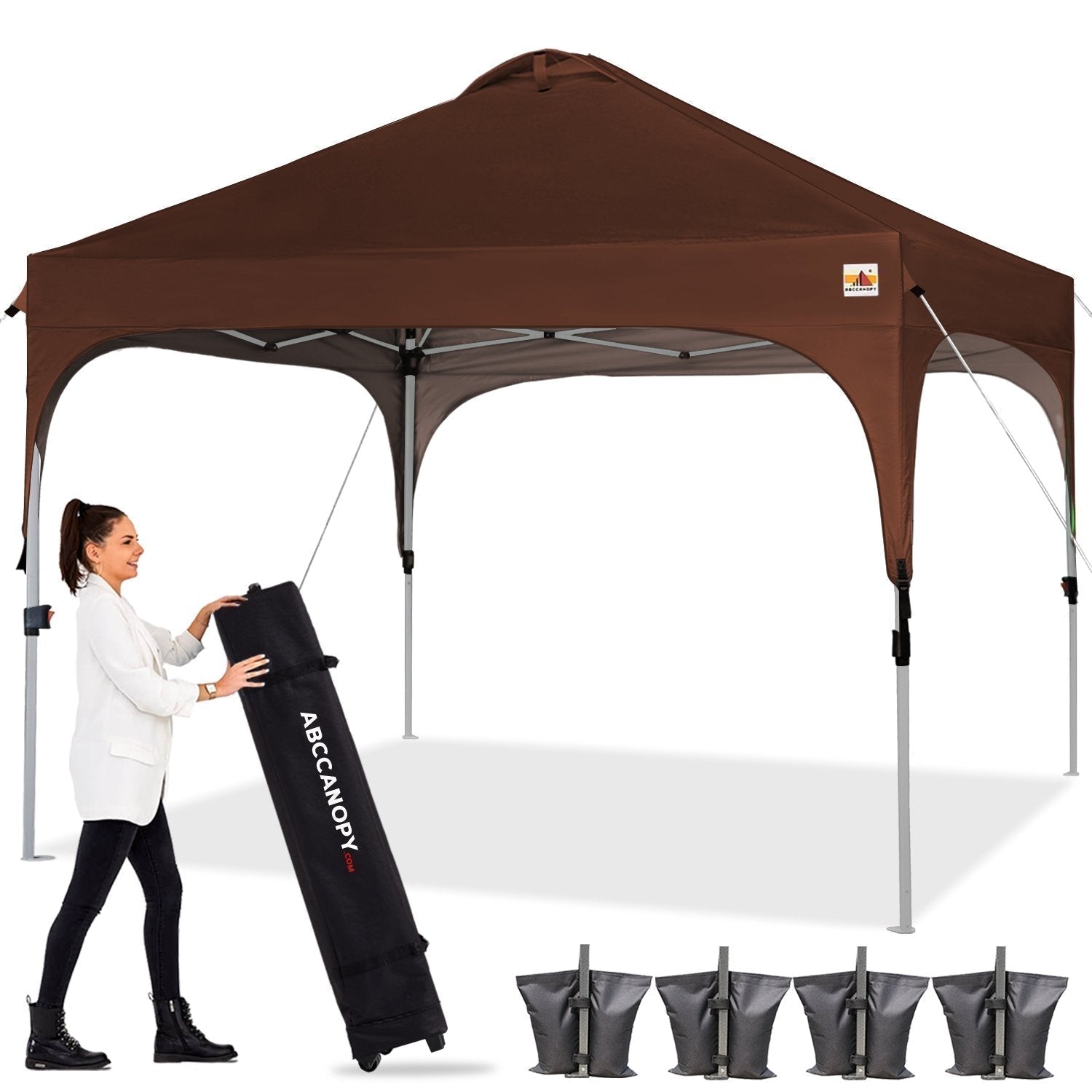 Compact 10x10 Pop-up Beach Canopy - ABC-CANOPY
