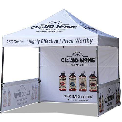 S1 Commercial Durable Easy Pop Up 10x10 Custom Personalized Canopy Tent