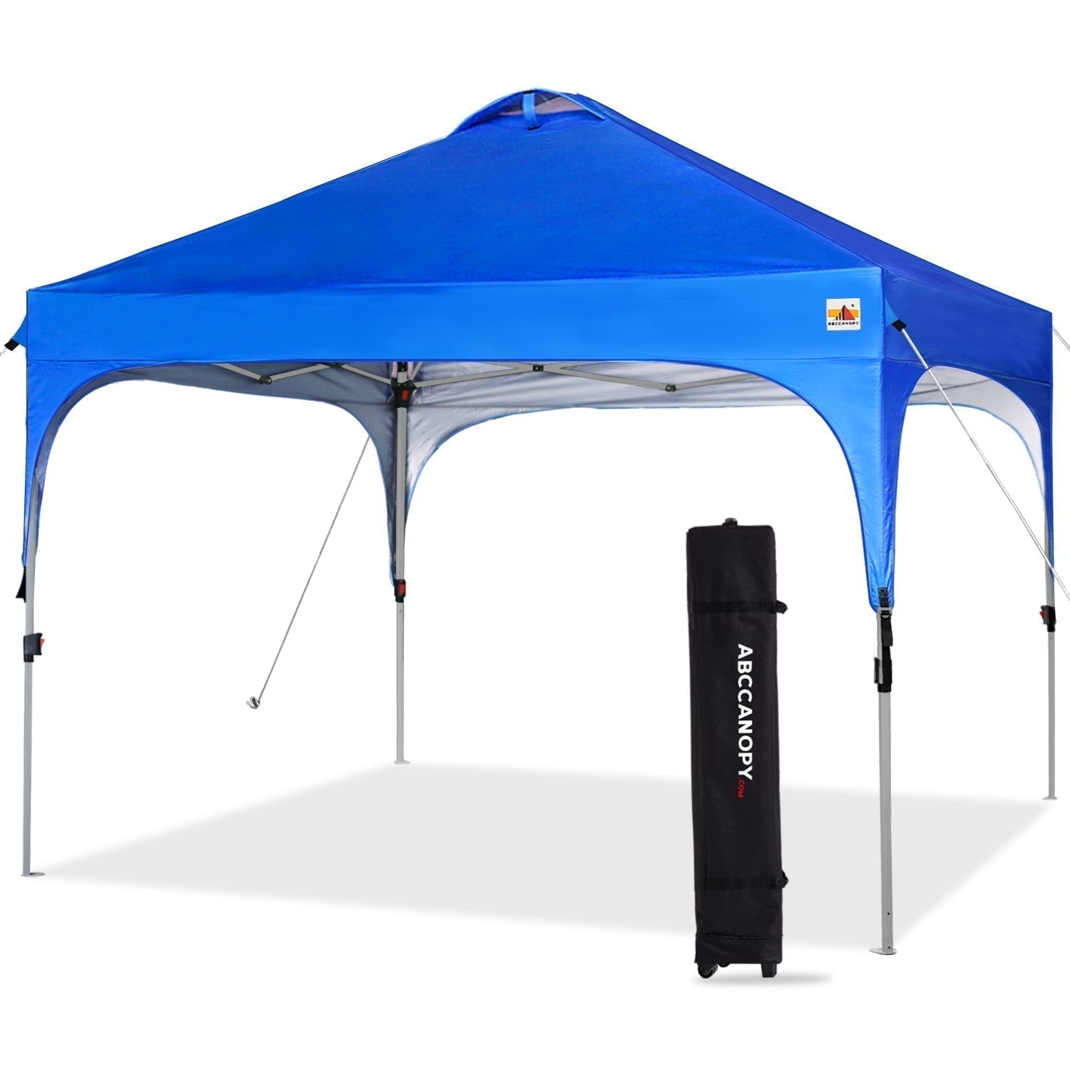 ABCCANOPY Instant Pop‑Up Canopy Tent for Camping & Beach - 8x8, 10x10