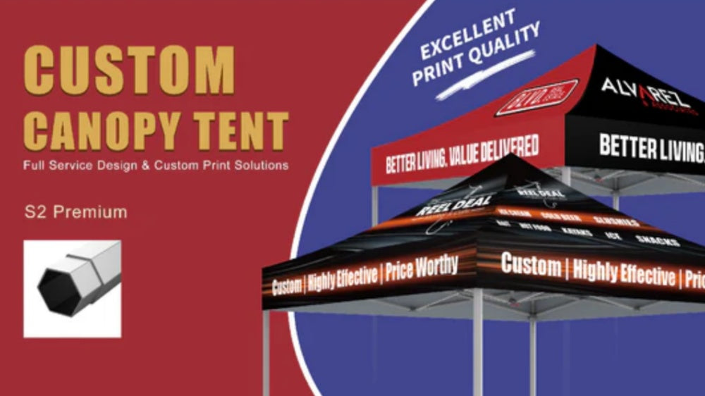 Custom Canopy Tops for Events: Upgrade Your Brand Presence
