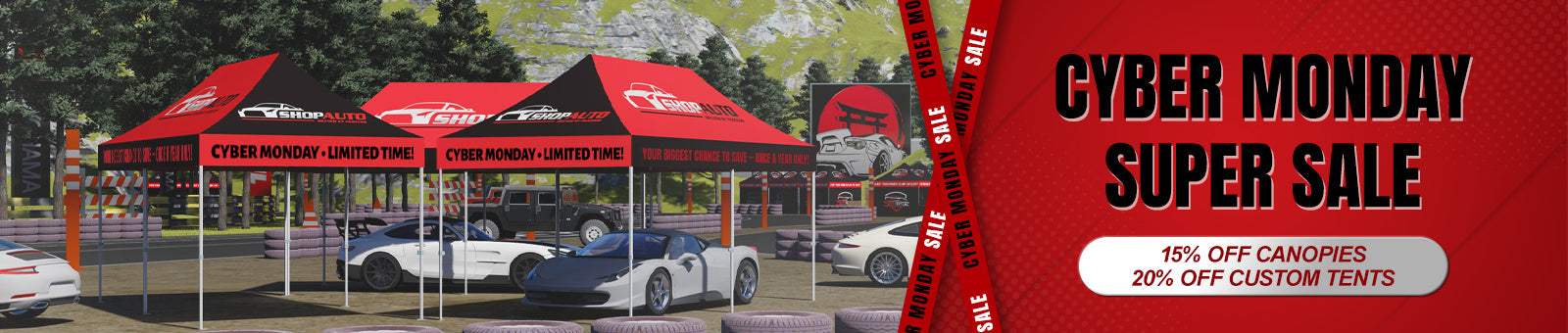 ABCCANOPY Cyber Monday Sale: Up to 20% Off Canopy Tents & Accessories