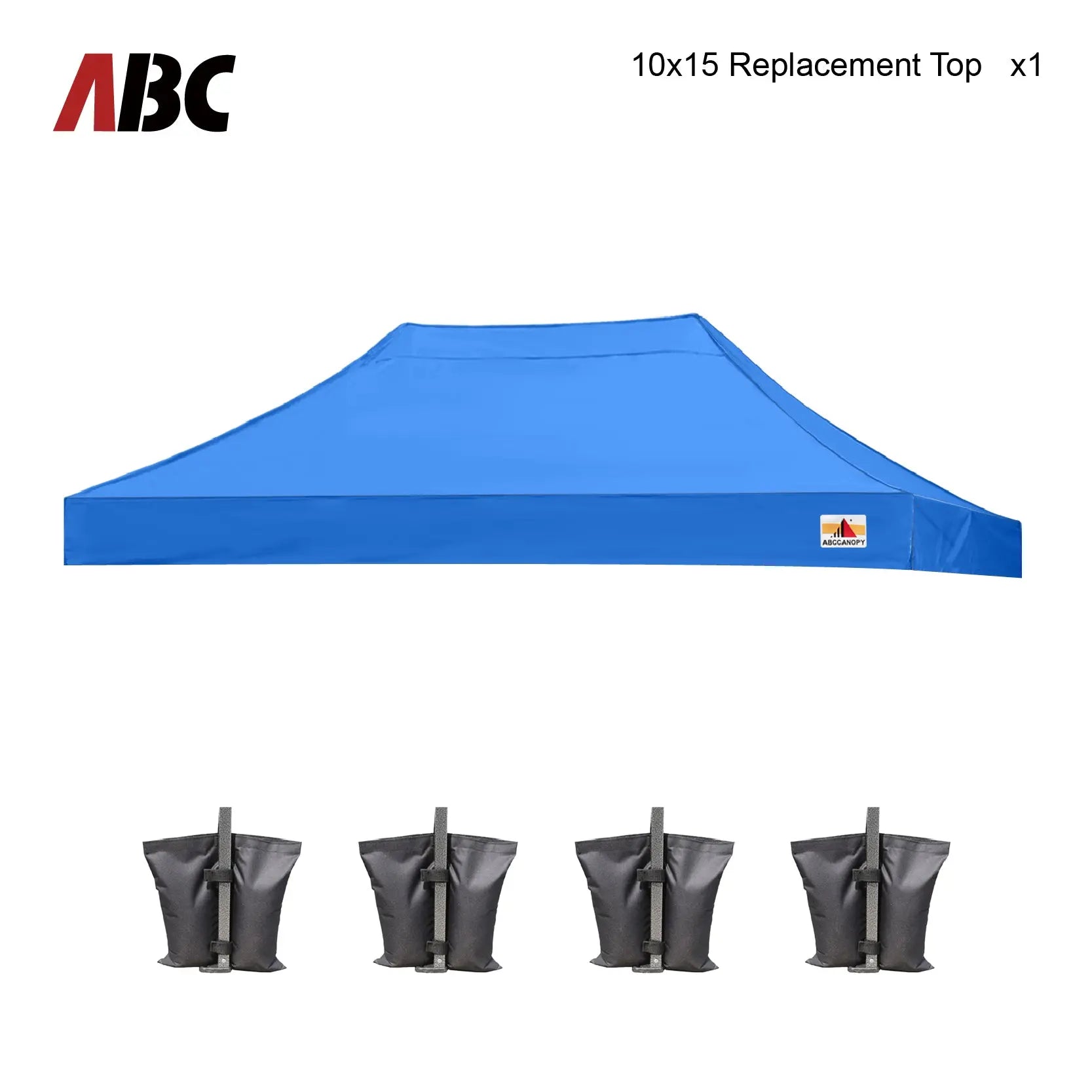 ABCCANOPY Replacement Top Cover for 8x8/10x10/10x15/10x20