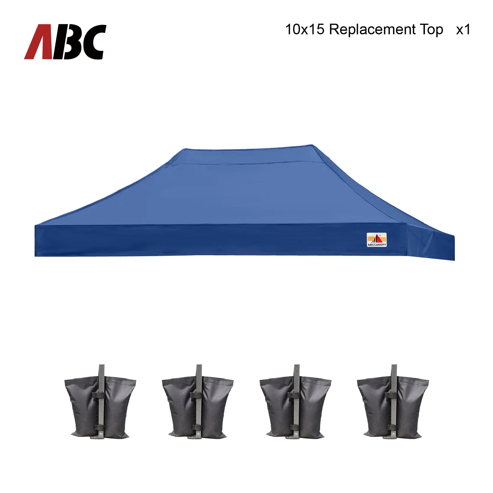 ABCCANOPY Replacement Top Cover for 8x8/10x10/10x15/10x20