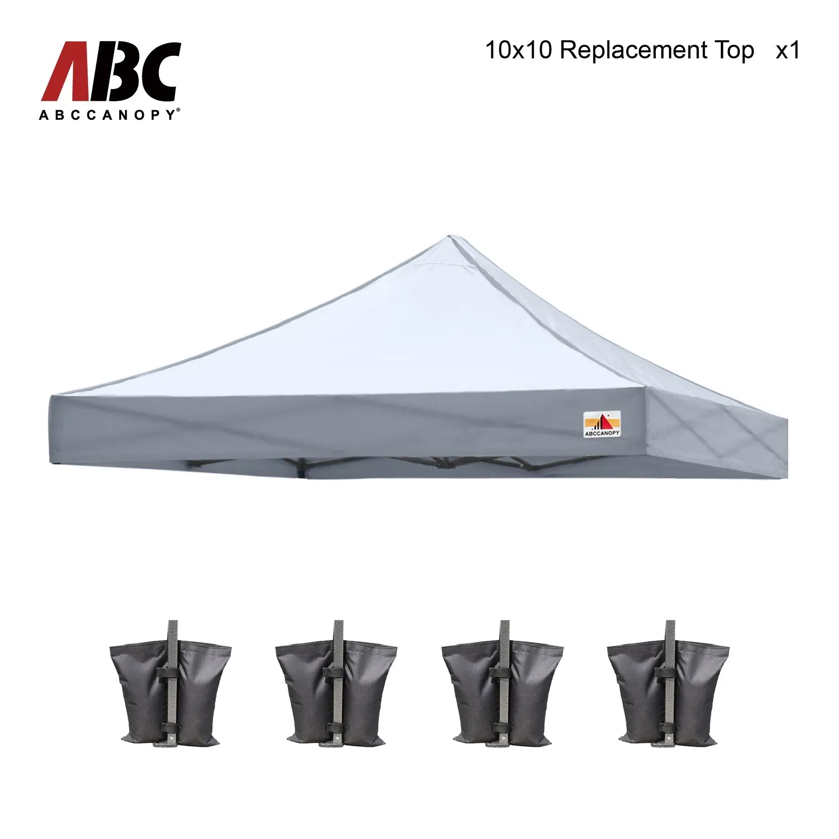 ABCCANOPY Replacement Top Cover for 8x8/10x10/10x15/10x20
