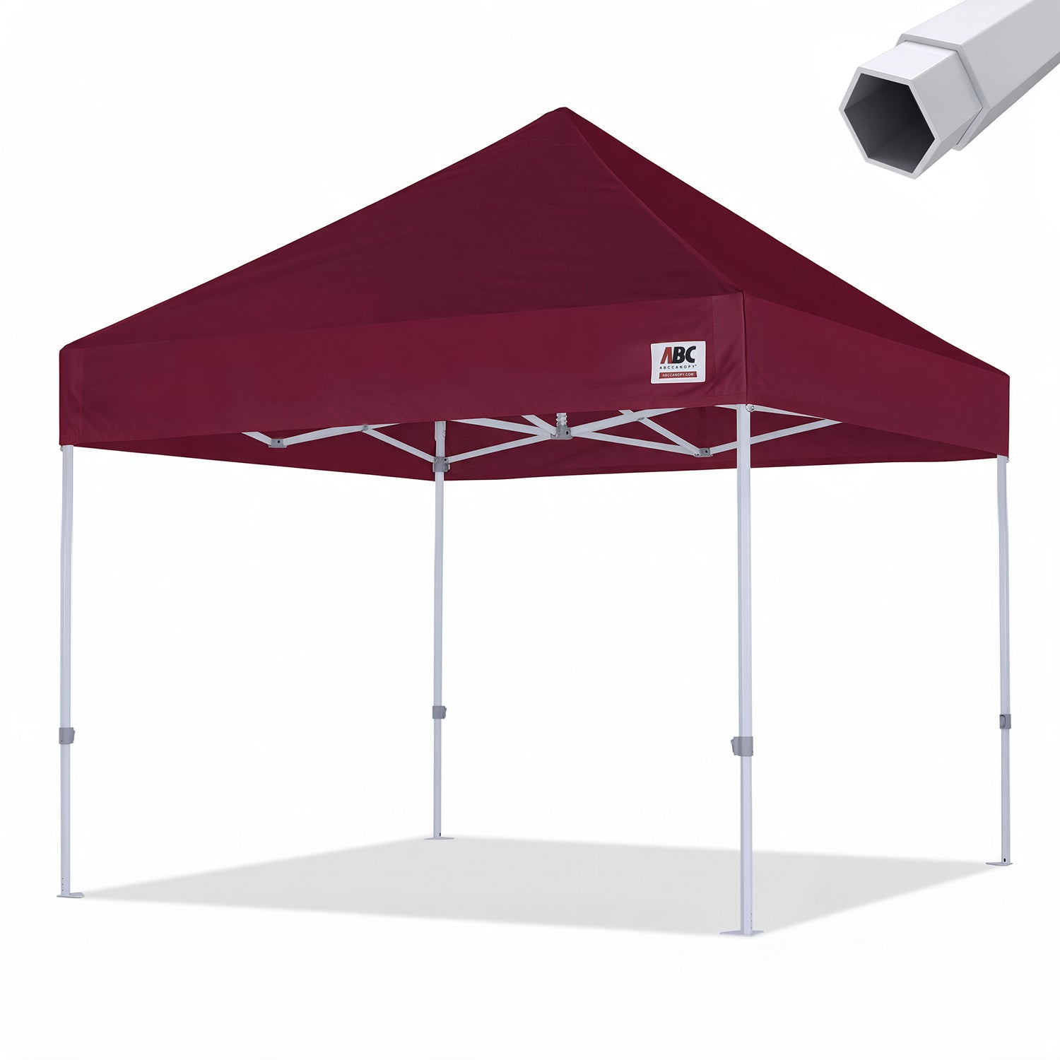 ABCCANOPY S1 Nova Base™-Frame Pro Hexagonal Pop Up Canopy Tent 10x10/10x15/10x20