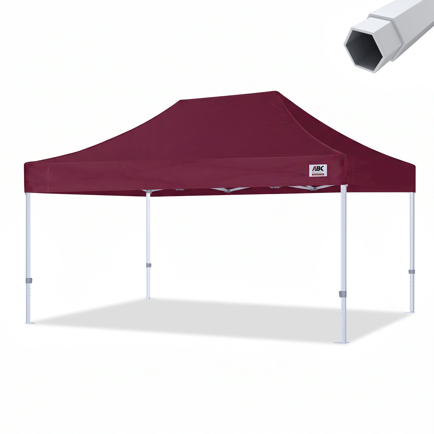 ABCCANOPY S1 Nova Base™-Frame Pro Hexagonal Pop Up Canopy Tent 10x10/10x15/10x20