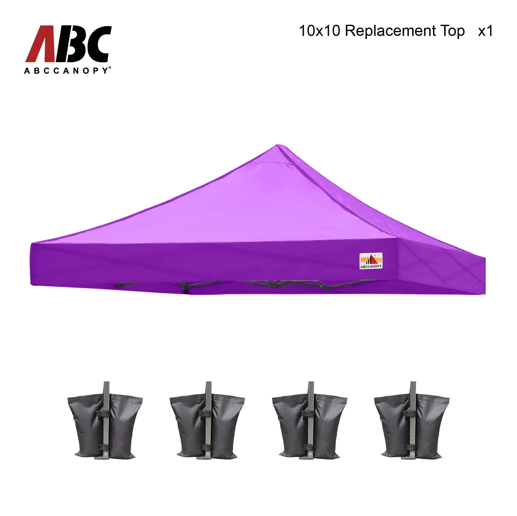 ABCCANOPY Replacement Top Cover for 8x8/10x10/10x15/10x20