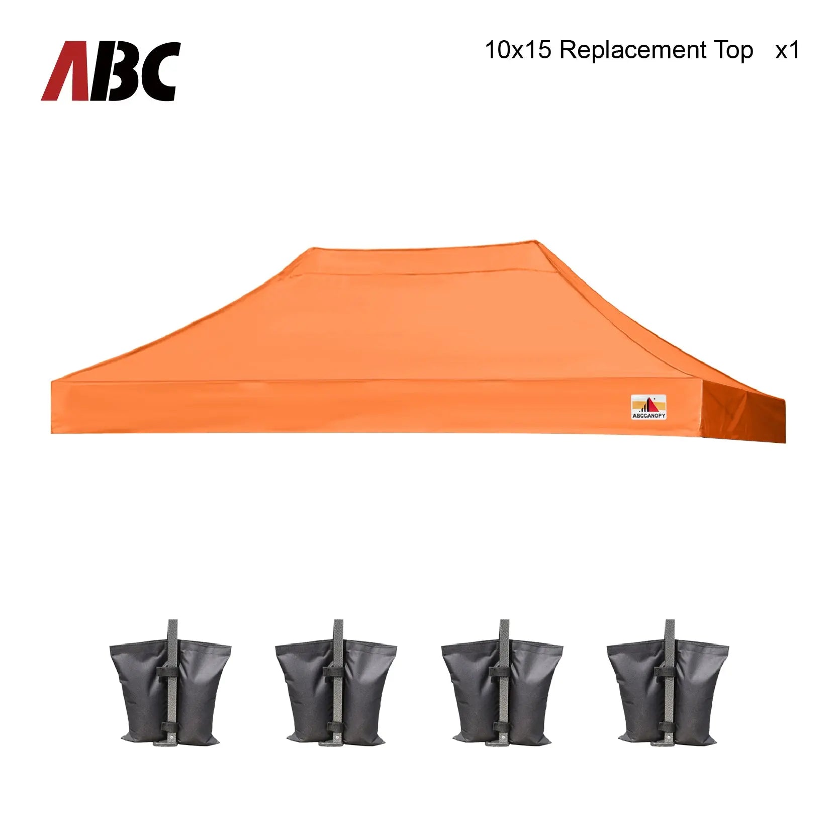 ABCCANOPY Replacement Top Cover for 8x8/10x10/10x15/10x20