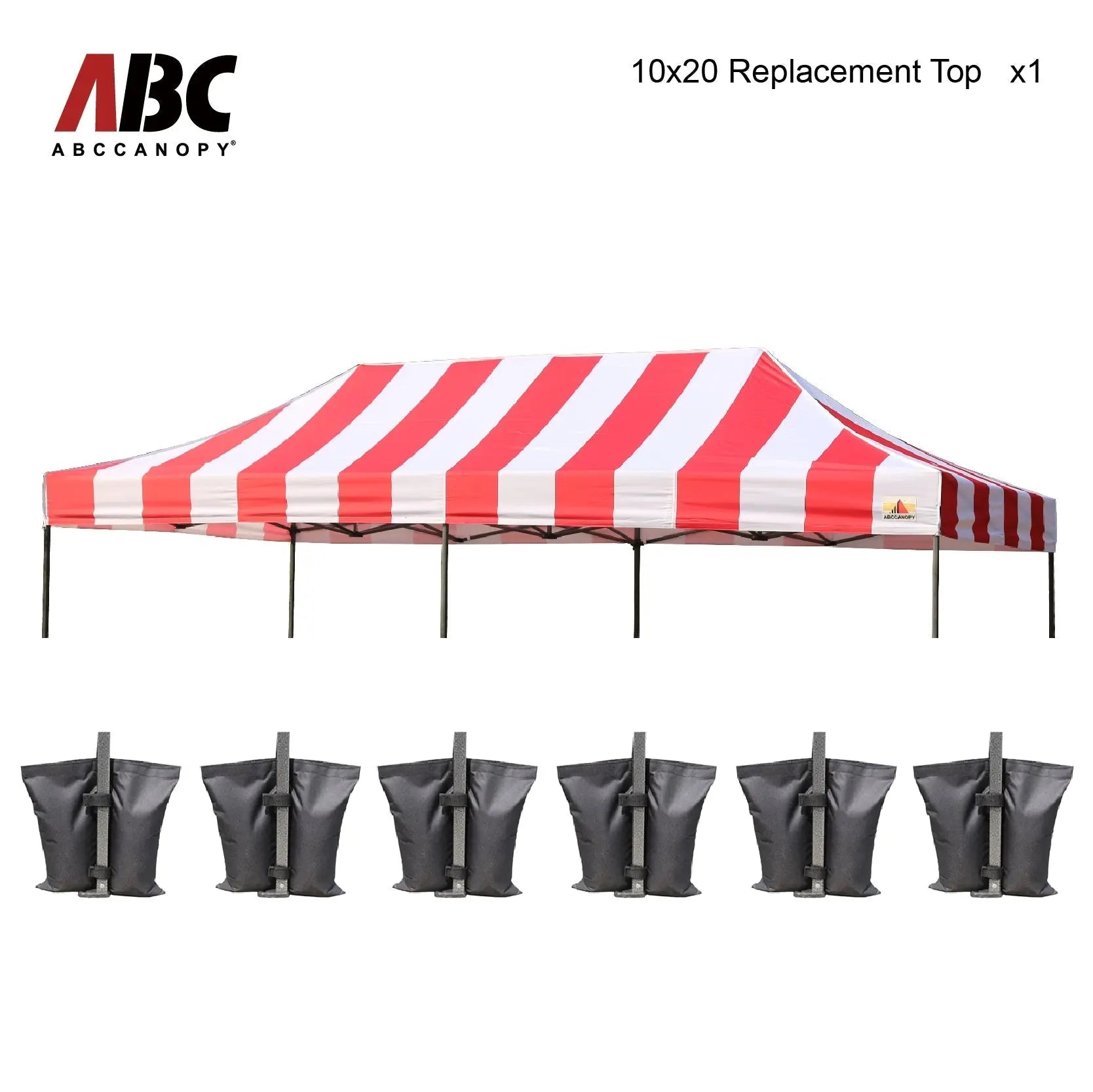 ABCCANOPY Replacement Top Cover for 8x8/10x10/10x15/10x20