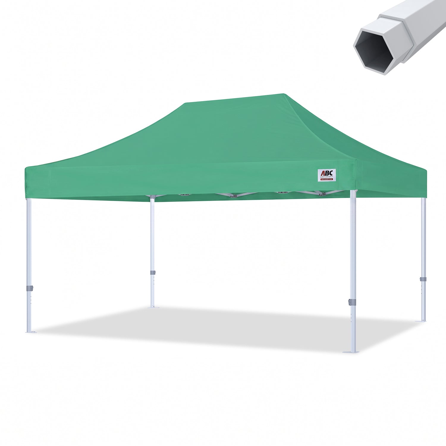 ABCCANOPY S1 Nova Base™-Frame Pro Hexagonal Pop Up Canopy Tent 10x10/10x15/10x20