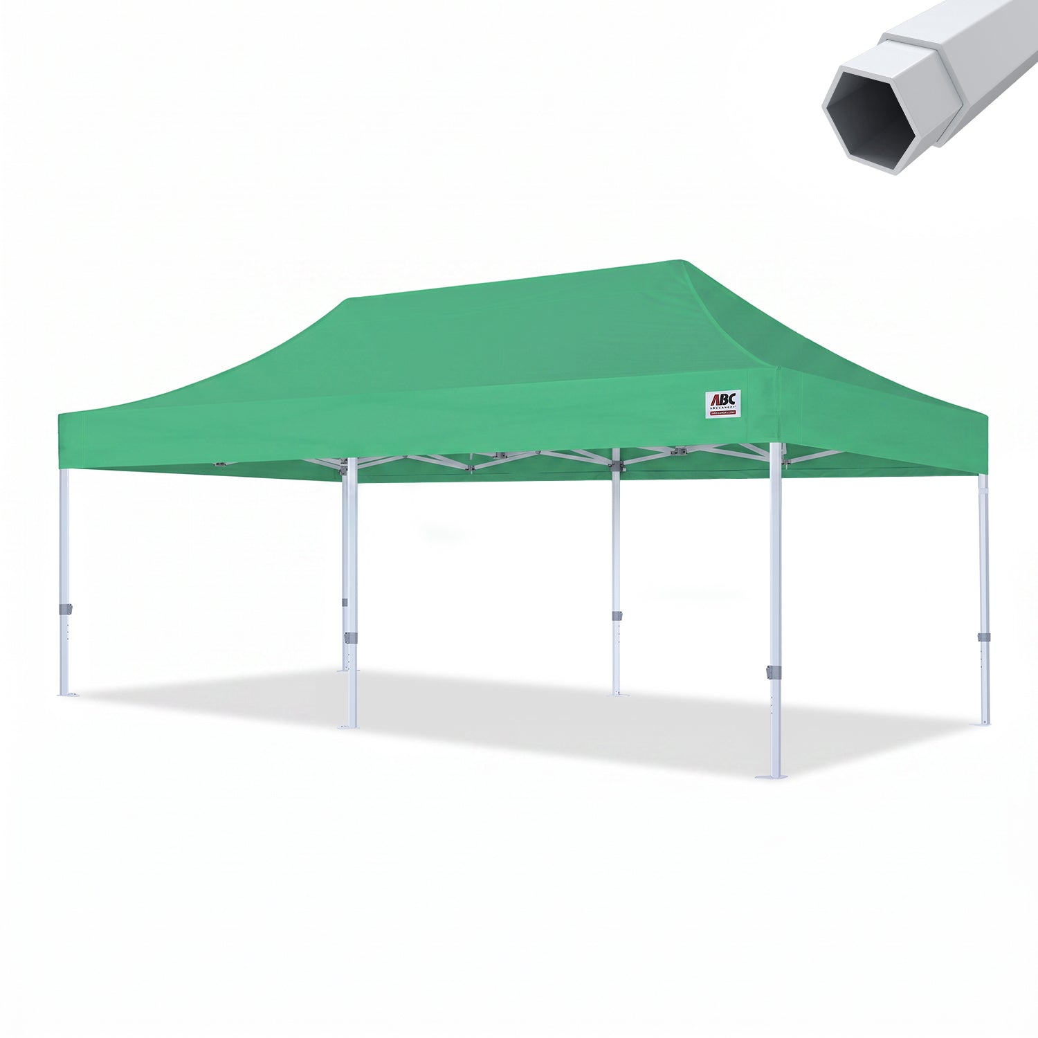 ABCCANOPY S1 Nova Base™-Frame Pro Hexagonal Pop Up Canopy Tent 10x10/10x15/10x20