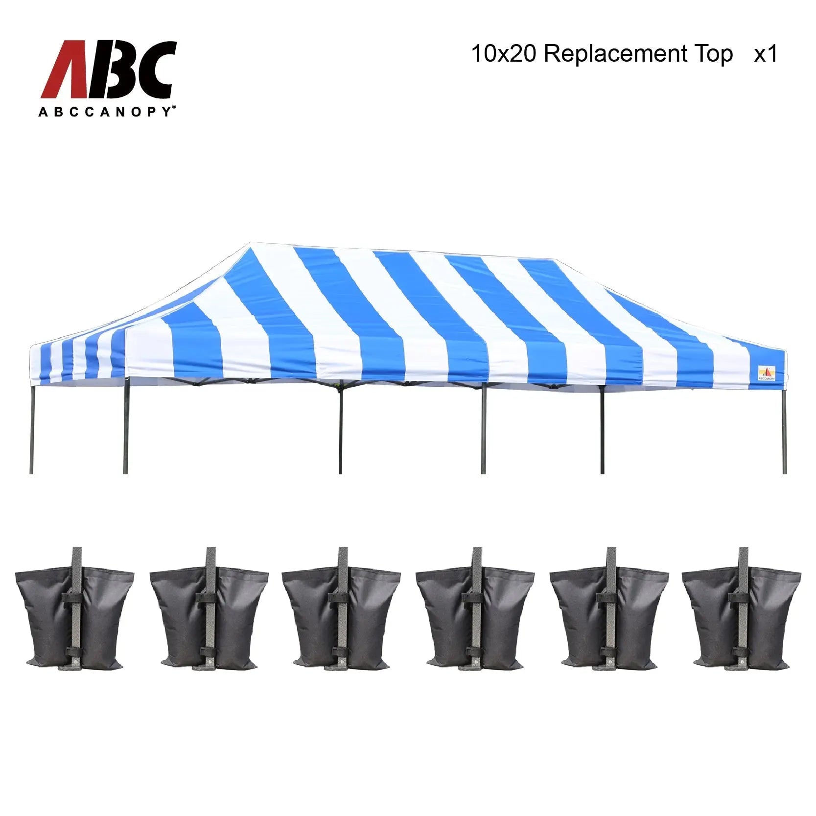 ABCCANOPY Replacement Top Cover for 8x8/10x10/10x15/10x20