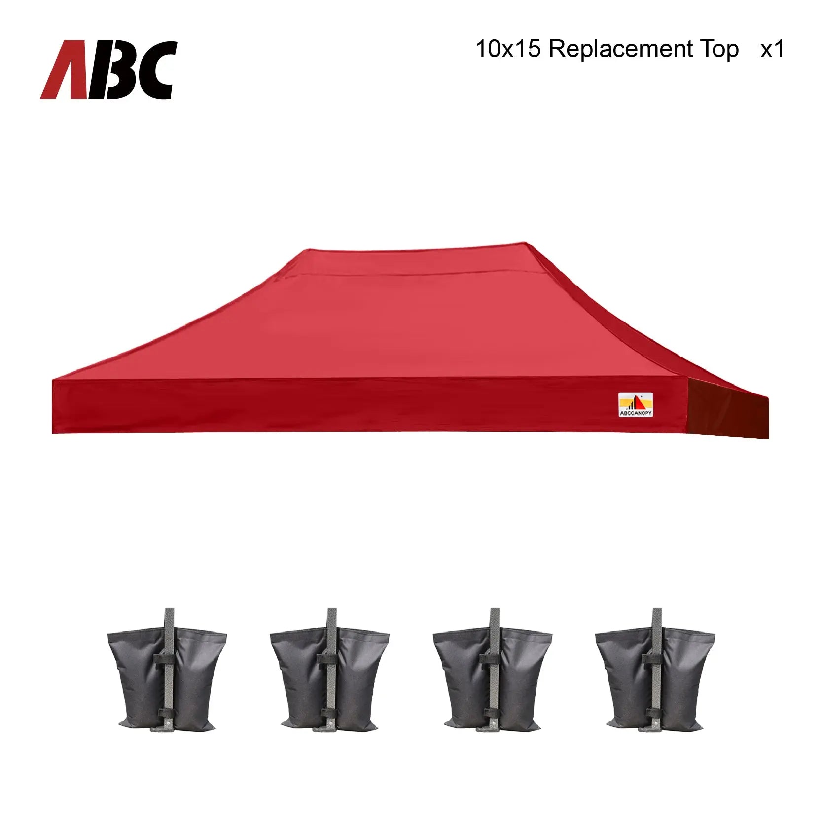 ABCCANOPY Replacement Top Cover for 8x8/10x10/10x15/10x20