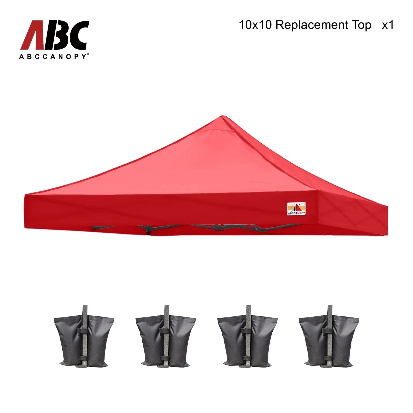 ABCCANOPY Replacement Top Cover for 8x8/10x10/10x15/10x20