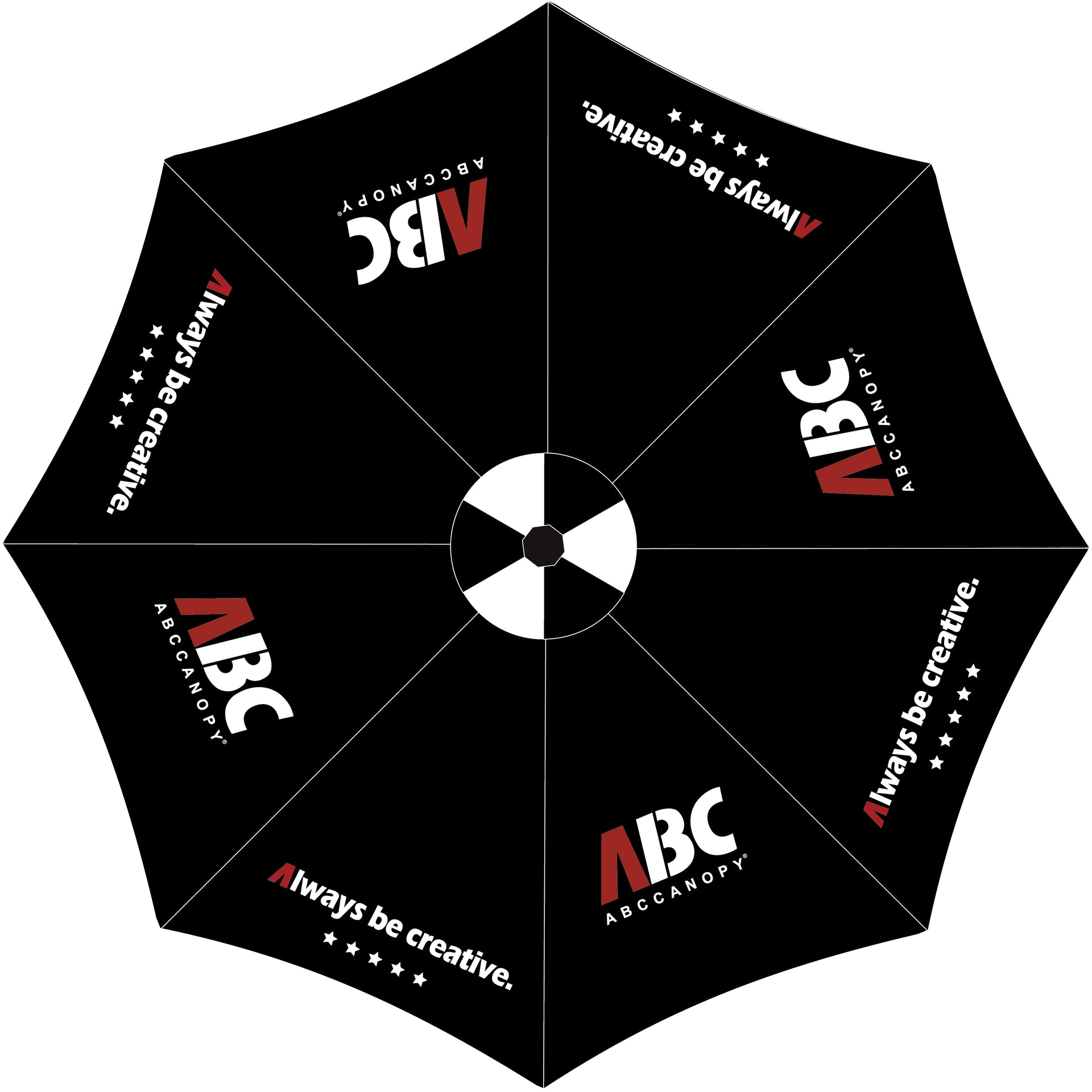 ABCCANOPY Custom Umbrella Replacement Top Only 7.5FT, 9FT, 10FT 7.5FT Umbrella Replacement