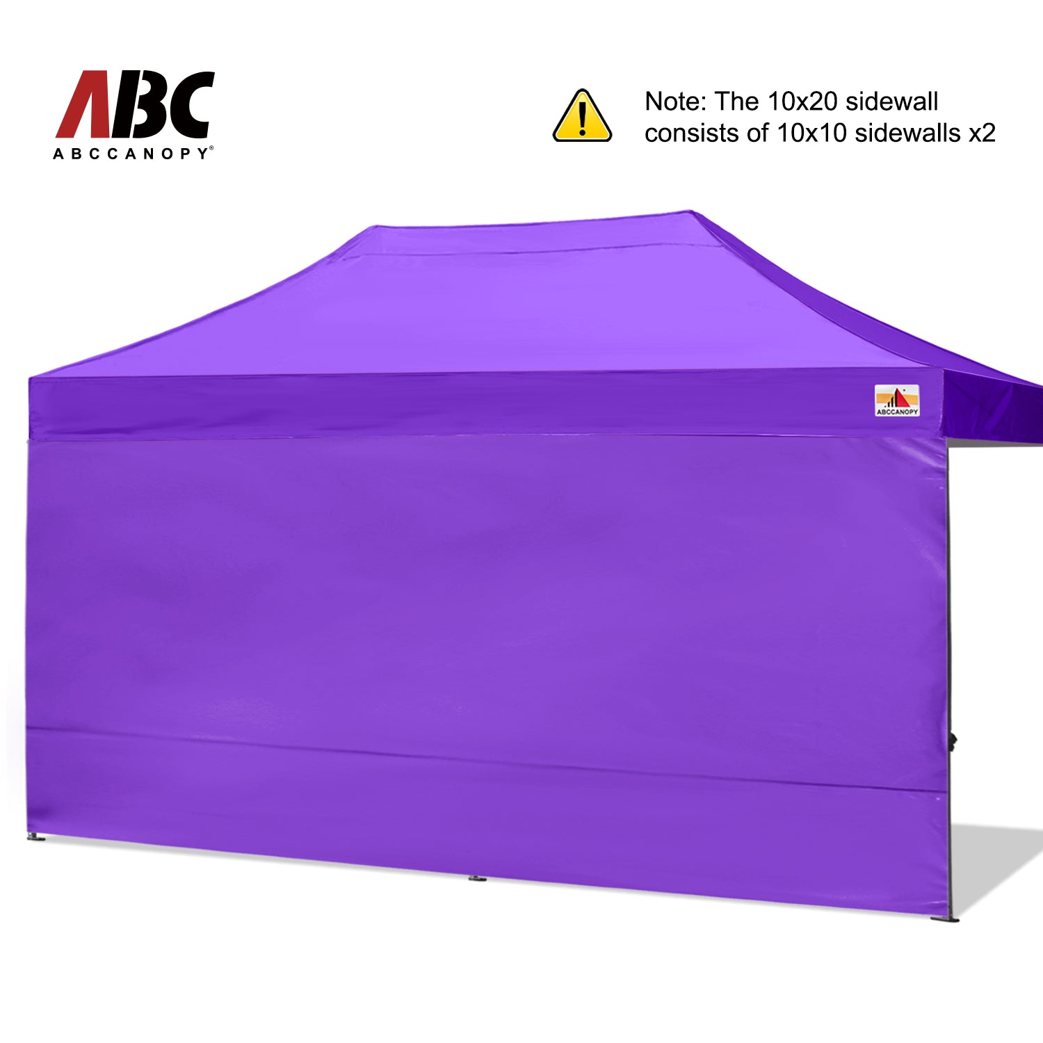 ABCCANOPY Horizontal Velcro Sidewall for 10x10/10x15/10x20 Canopy (Overseas)