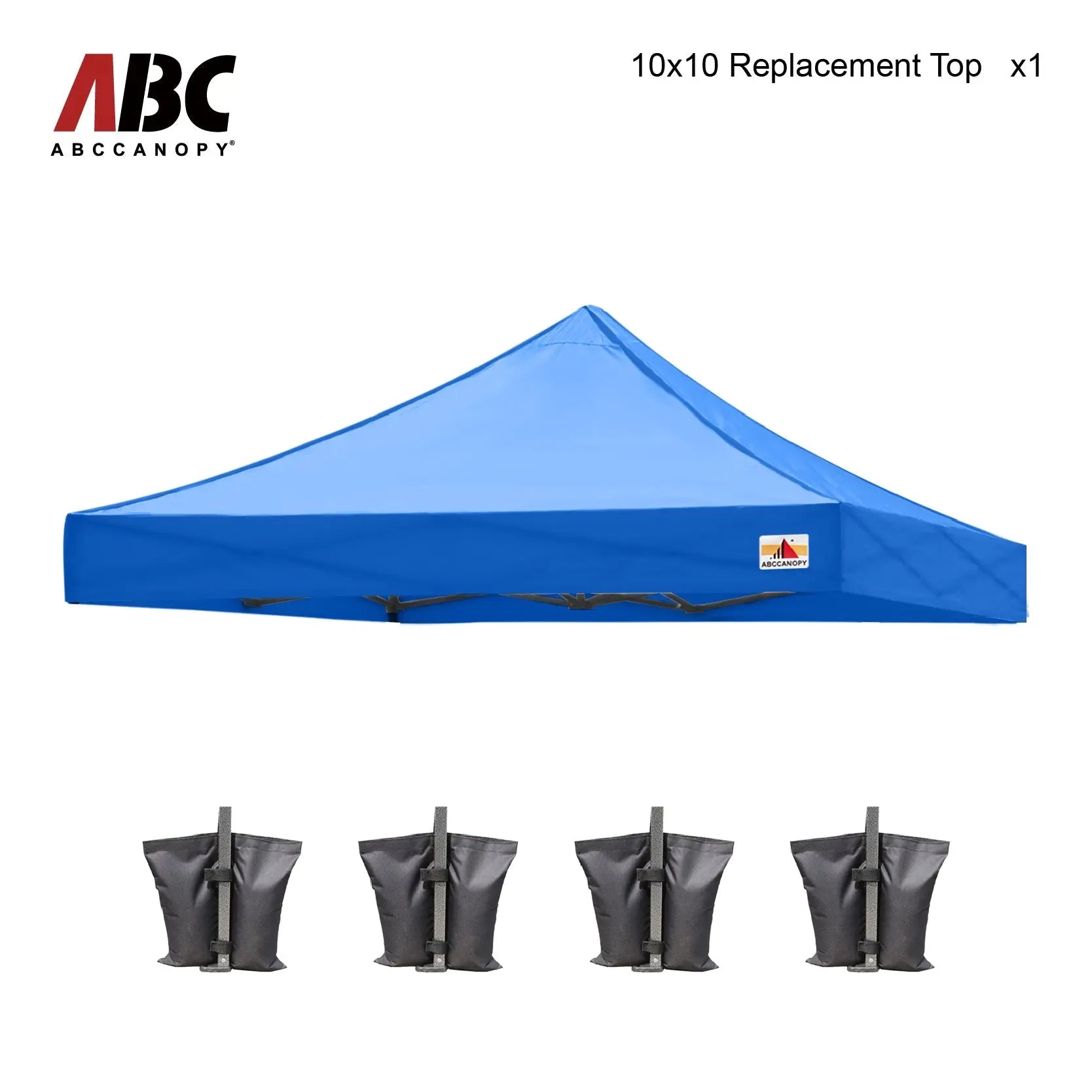 ABCCANOPY Replacement Top Cover for 8x8/10x10/10x15/10x20