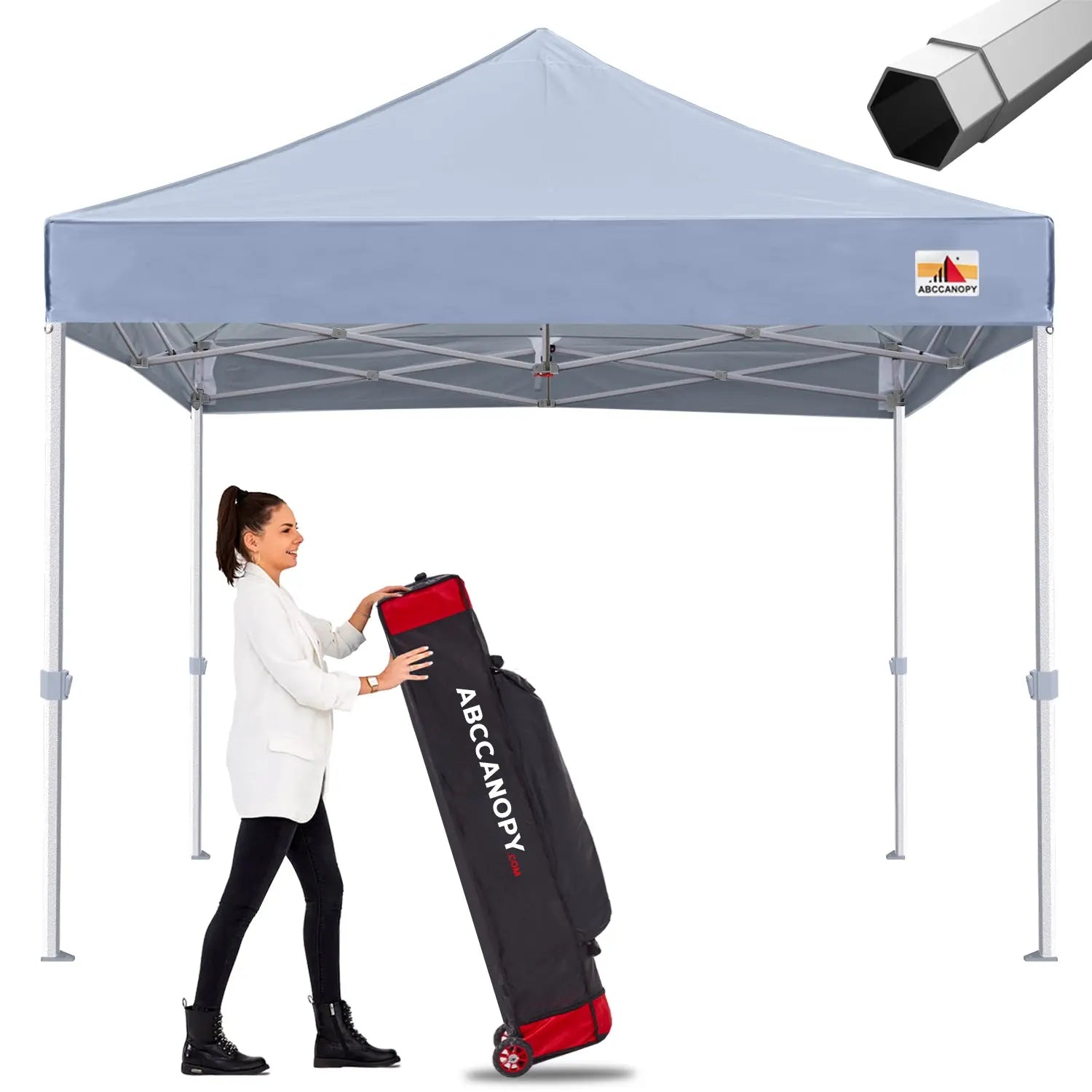 ABCCANOPY S1 Nova Base™-Frame Gray Canopy Tent 10x10