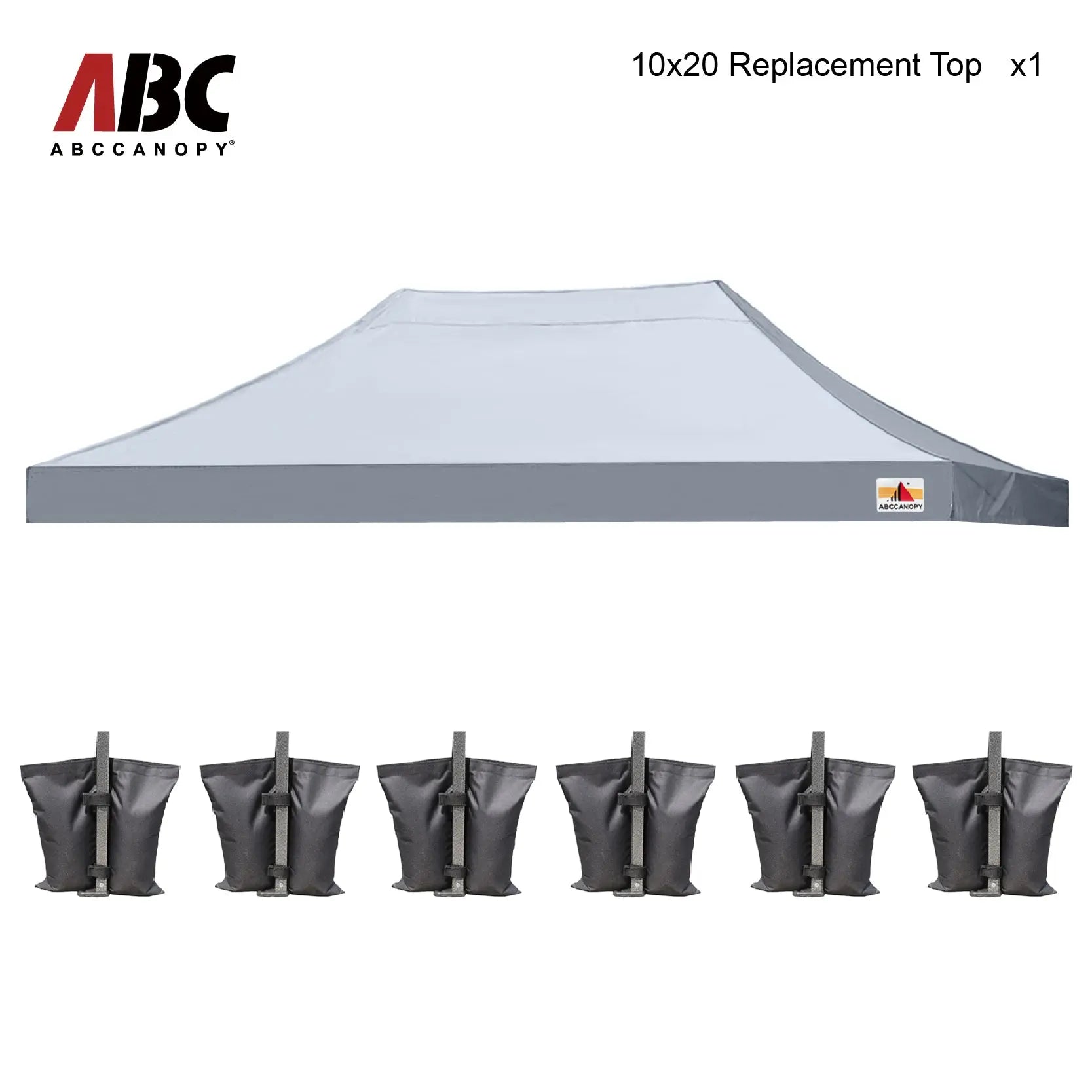 ABCCANOPY Replacement Top Cover for 8x8/10x10/10x15/10x20