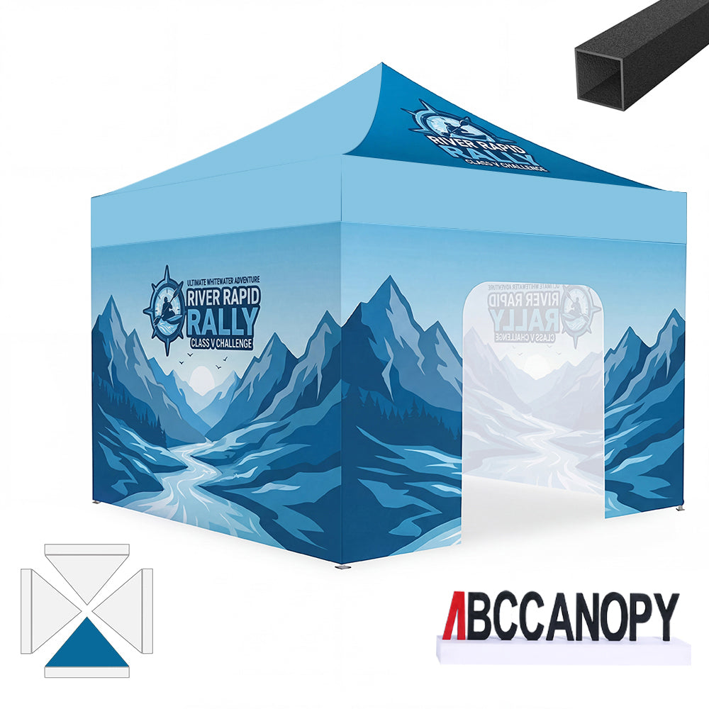 ABCCANOPY Custom Canopy Tent Pop Up Shelter (S1 Nova Base™-Lite) - 10x10, 10x15, 10x20