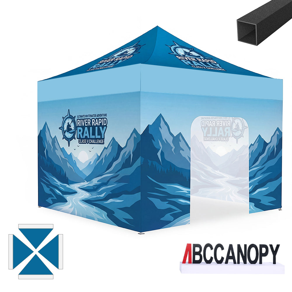 ABCCANOPY Custom Canopy Tent Pop Up Shelter (S1 Nova Base™-Lite) - 10x10, 10x15, 10x20