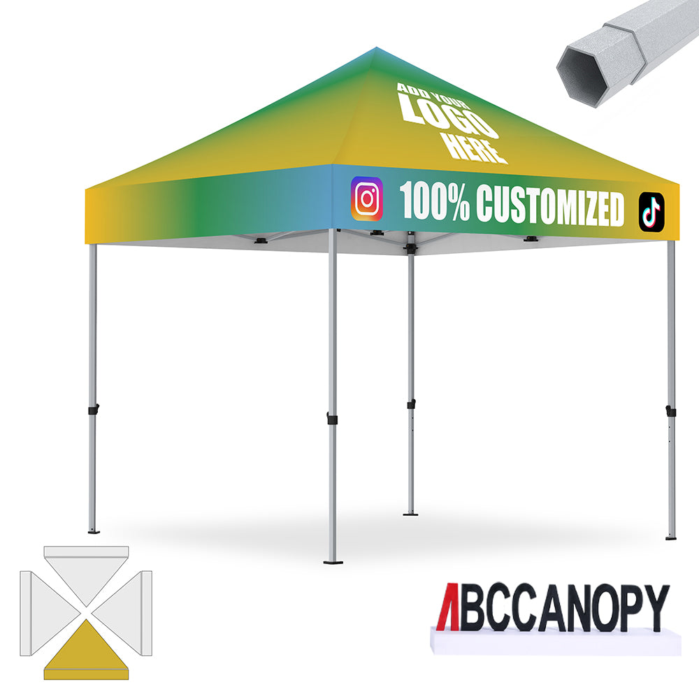 ABCCANOPY 10x10 S1/S2/S3/S4 Professional Super Duty Aluminum Custom Canopy Tent