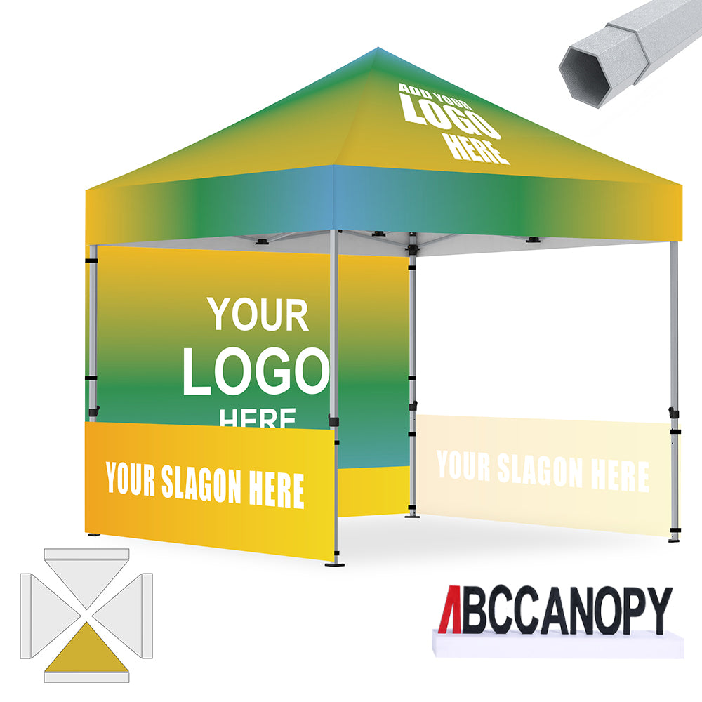 ABCCANOPY 10x10 S1/S2/S3/S4 Professional Super Duty Aluminum Custom Canopy Tent