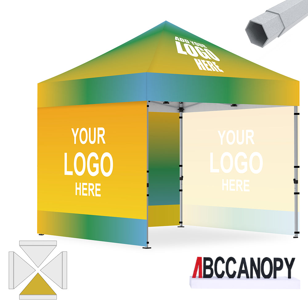 ABCCANOPY 10x10 S1/S2/S3/S4 Professional Super Duty Aluminum Custom Canopy Tent