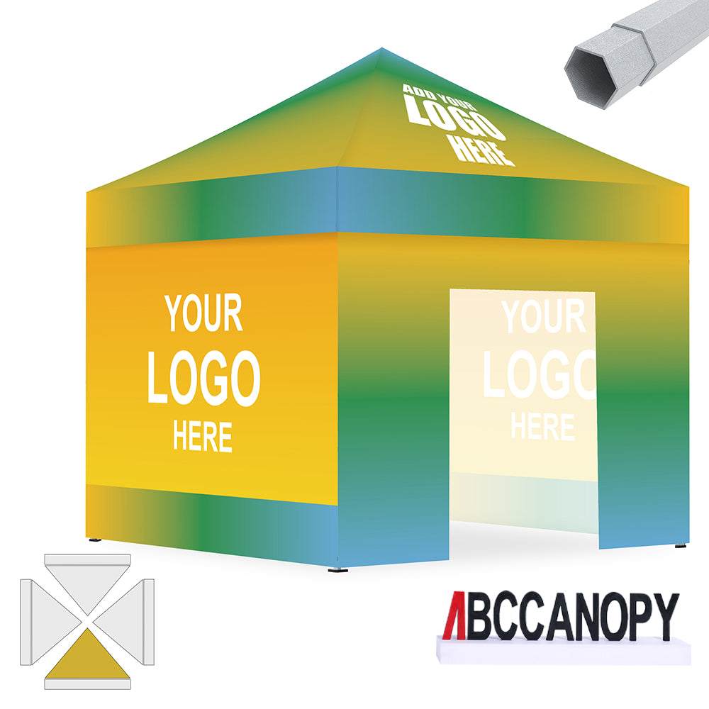ABCCANOPY 10x10 S1/S2/S3/S4 Professional Super Duty Aluminum Custom Canopy Tent