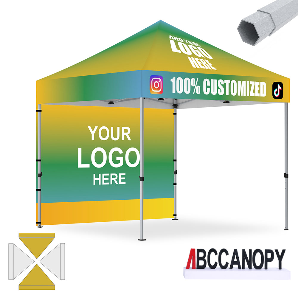 ABCCANOPY 10x10 S1/S2/S3/S4 Professional Super Duty Aluminum Custom Canopy Tent