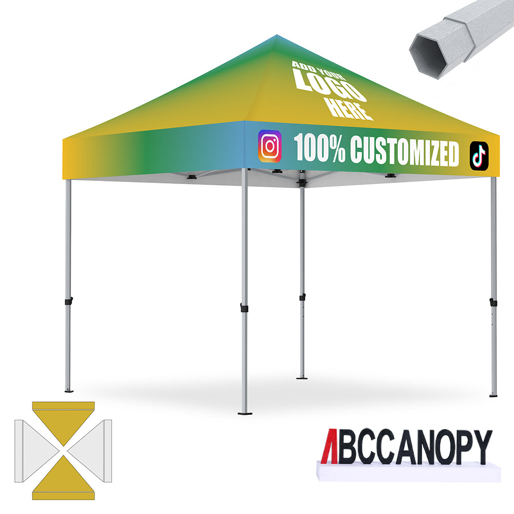 ABCCANOPY 10x10 S1/S2/S3/S4 Professional Super Duty Aluminum Custom Canopy Tent
