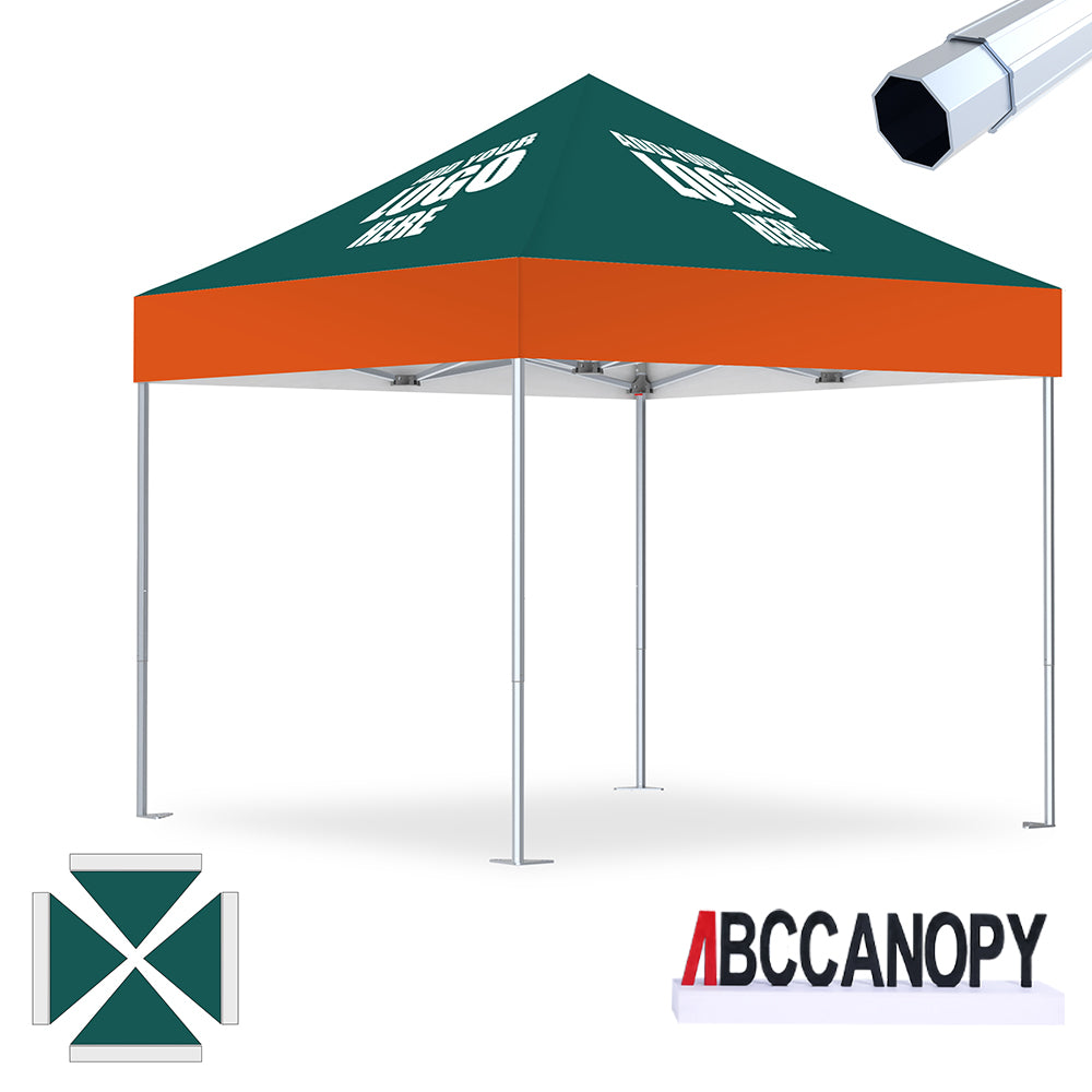 ABCCANOPY Custom Canopy Tent Aluminum Pop Up Shelter (S3, S4) - 10x10