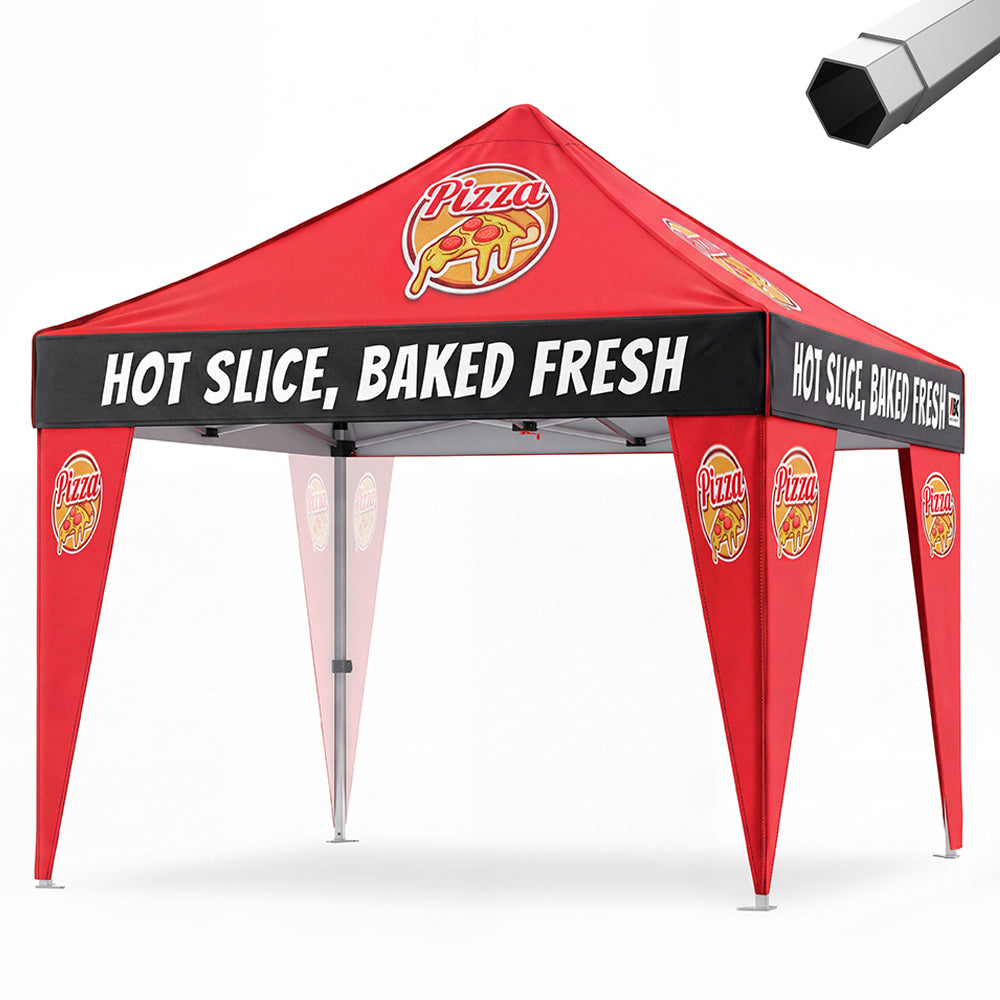 ABCCANOPY S1 Nova Base® Custom Canopy Tent with Corner Drapes 10x10