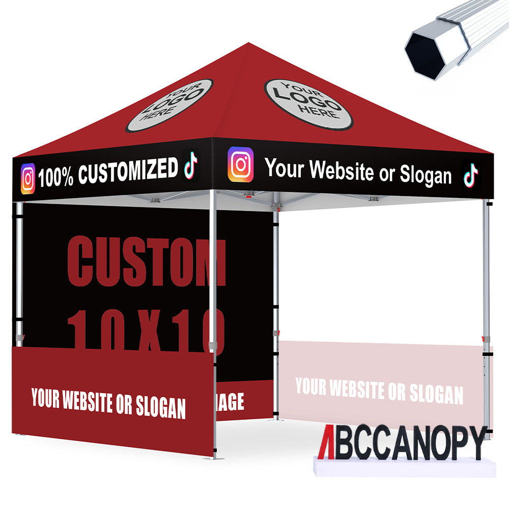 S3 BenchMark Brio™ Fort Custom Aluminum Canopy 10x10, 10x15, 10x20