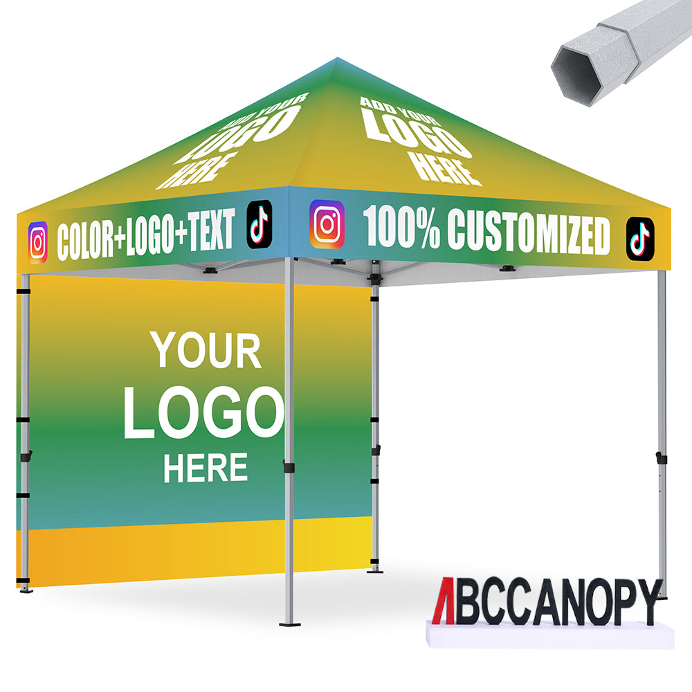 ABCCANOPY 10x10 S1/S2/S3/S4 Professional Super Duty Aluminum Custom Canopy Tent