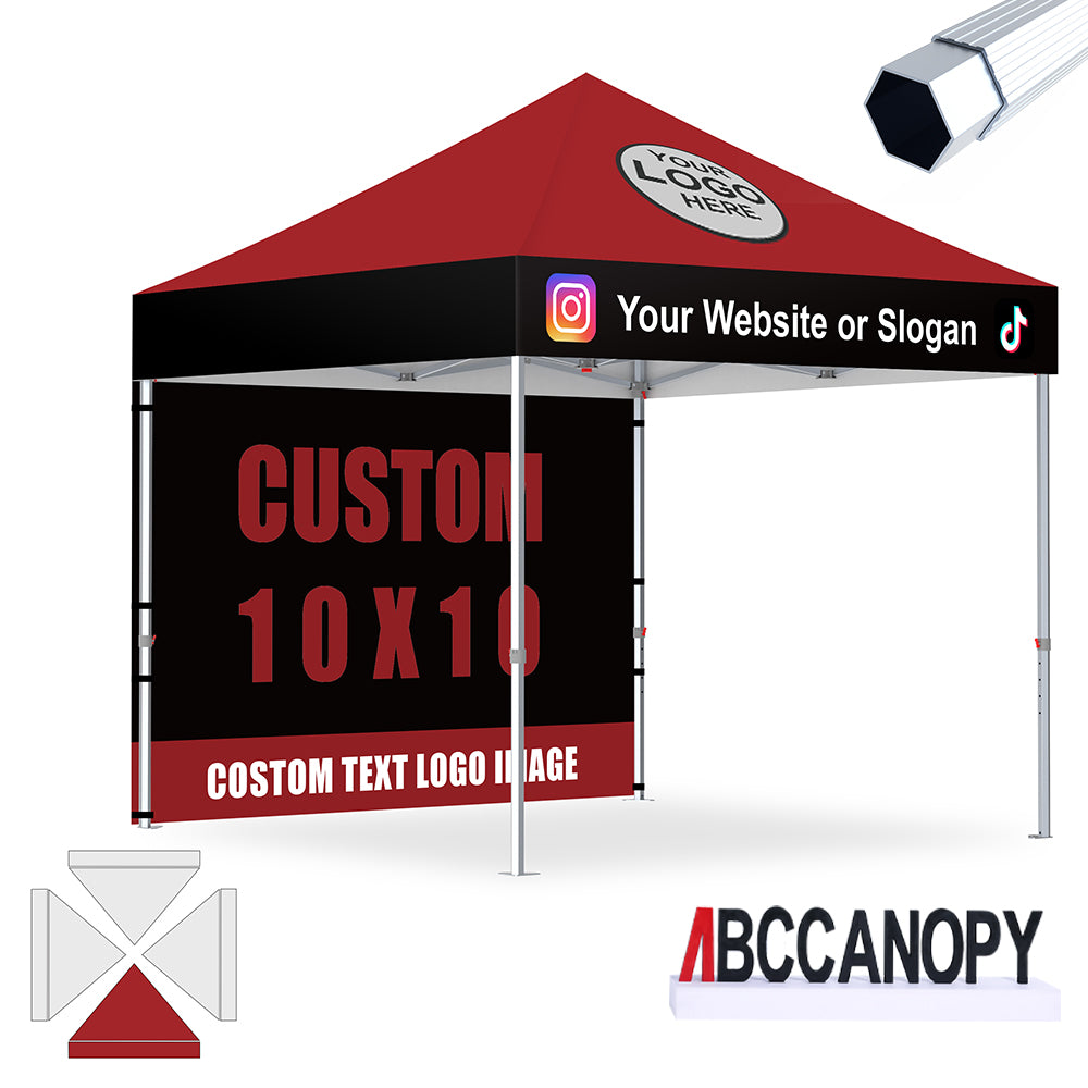 S3 BenchMark Brio™ Fort Custom Aluminum Canopy 10x10, 10x15, 10x20