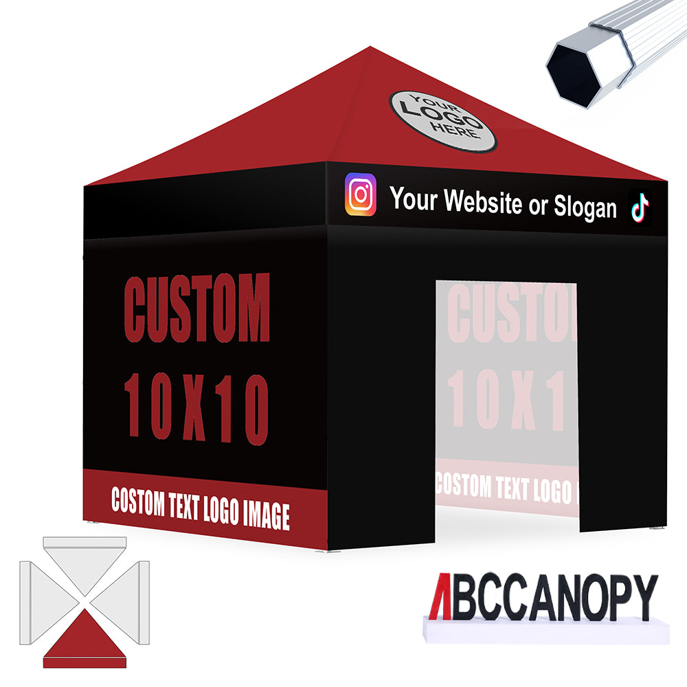 S3 BenchMark Brio™ Fort Custom Aluminum Canopy 10x10, 10x15, 10x20