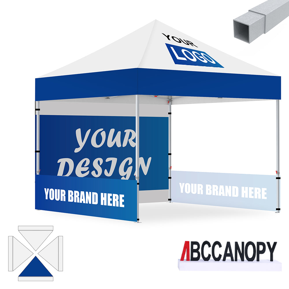 S2 Crux Start™-Core Custom Canopy Tent Square Tube 10x10, 10x15, 10x20