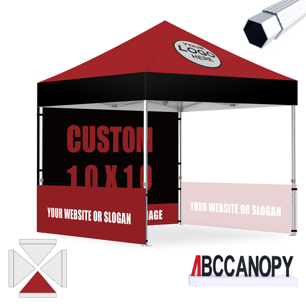 S3 BenchMark Brio™ Fort Custom Aluminum Canopy 10x10, 10x15, 10x20